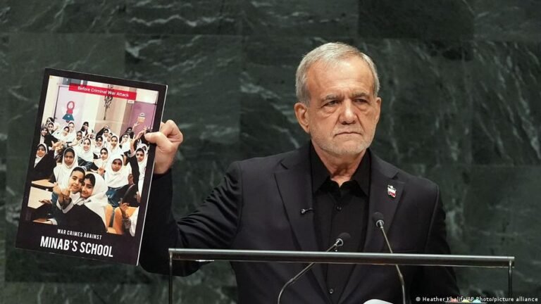 Masud Pezeshkian tildó de terroristas a Washington y Tel Aviv en la Asamblea de la ONU