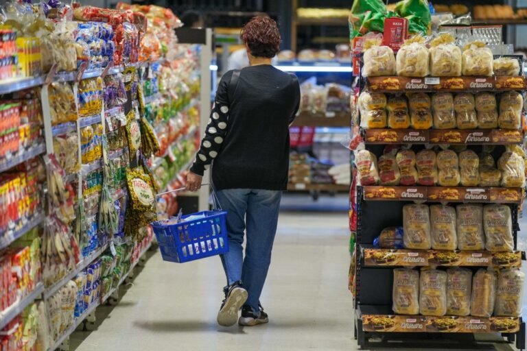 El INDEC registró caídas en supermercados y mayoristas durante julio mientras subieron los shoppings