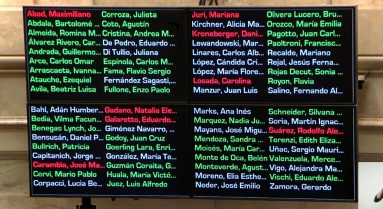 El Senado aprobó la ley que modifica el régimen de subsidios de zonas frías con respaldo oficialista y disidencias opositoras