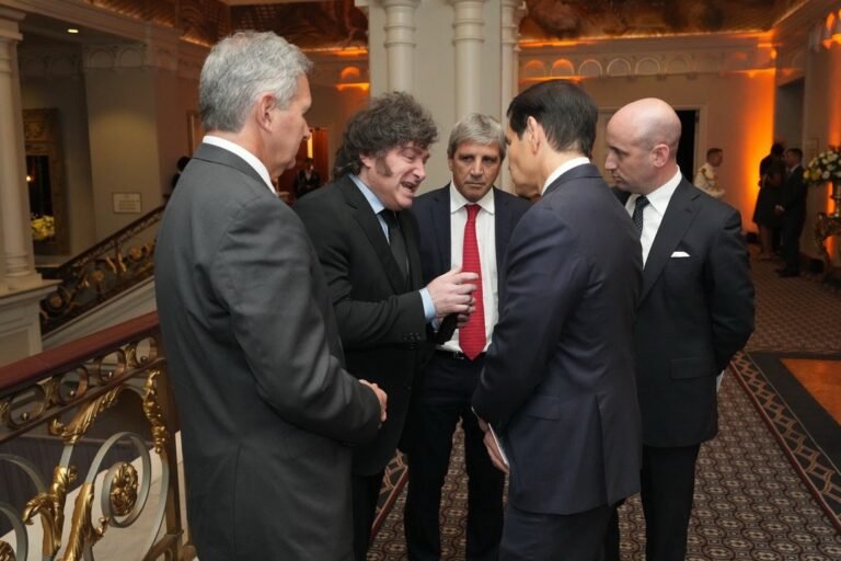 Javier Milei se reunió con Marco Rubio en Nueva York para repasar la relación bilateral y la agenda de seguridad