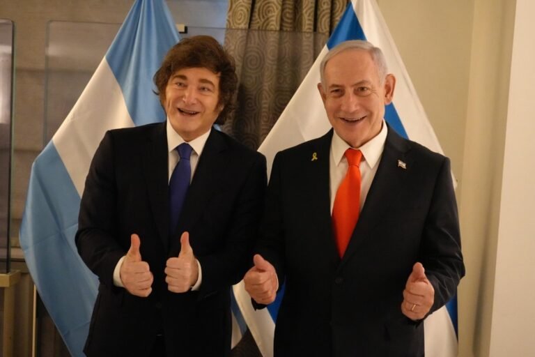 Benjamin Netanyahu le agradeció los saludos a Javier Milei y lo llamó su querido amigo