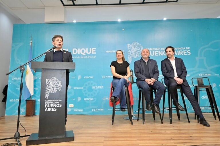 Kicillof y Kreplak presentaron el segundo Plan Provincial de Salud Mental en Ensenada